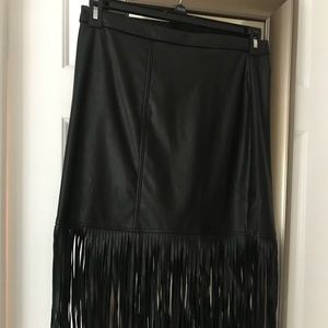 Fringe skirt